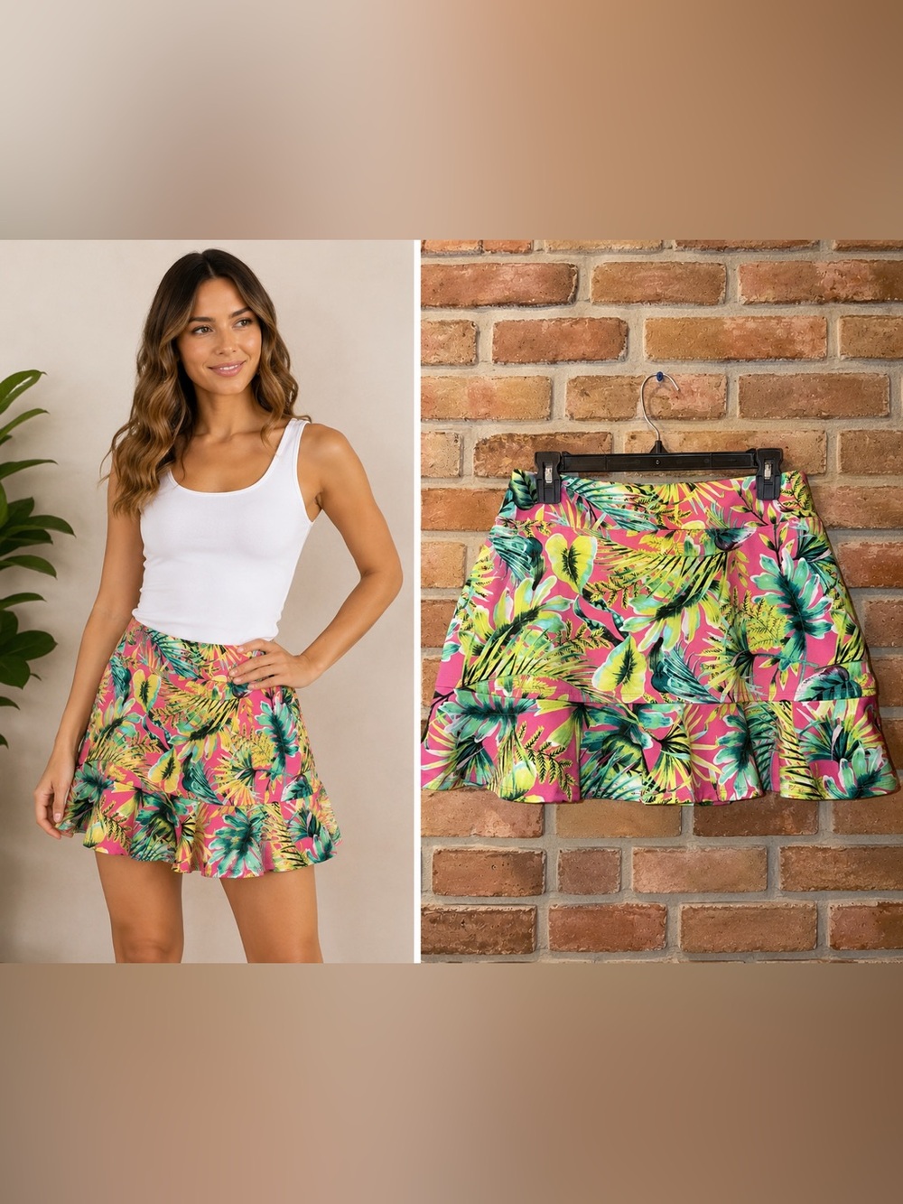 Tommy Bahama Tropical Golf Skirt Size Medium